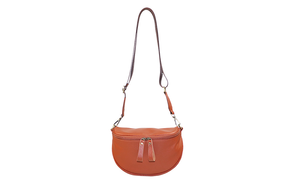 豊岡工房 牛革 軽量ボディバッグ（6020）キャメル / ボディバッグ 軽量 斜めがけ メンズ レディース かばん カバン バッグ 鞄 国産 日本製 小田清株式会社