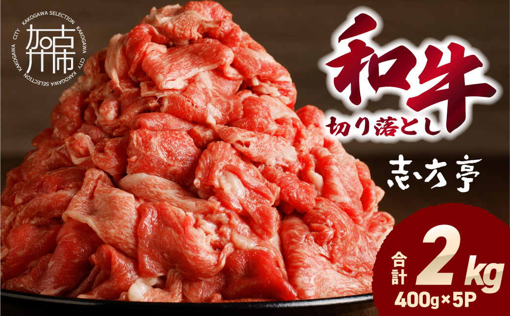 「和牛」切り落とし(400g×5パック)《 和牛 切り落とし 牛肉 小分け 肉 》【2602A00411】
