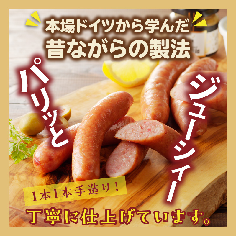 【昔ながらのお肉屋さん】ヒライの手造りウインナー満足セット1kg【2401I00122】