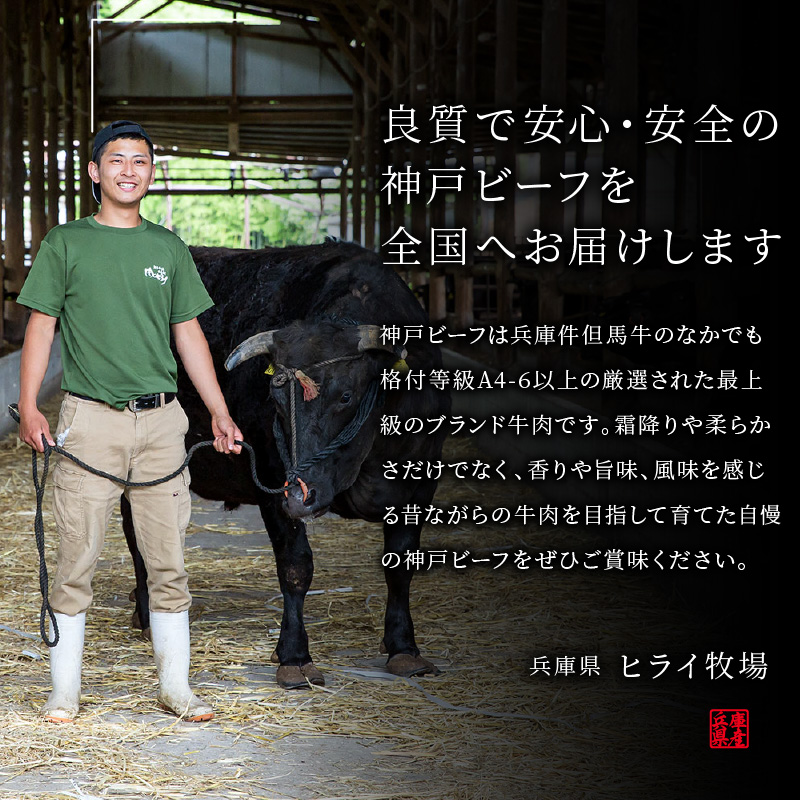 神戸牛 メガ盛りすき焼き肉 500g《 神戸牛 牛肉 すき焼き 焼肉 小分け 送料無料 》【2401A001012】