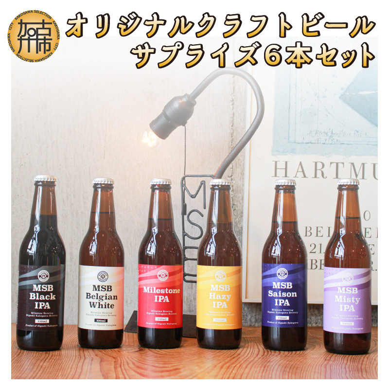 オリジナルクラフトビールサプライズ6本セット【2401F08501】