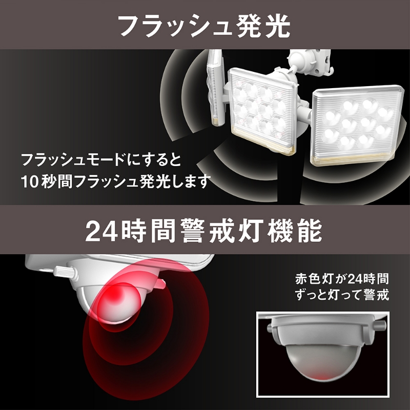 musashi 12WÃ3ç¯ ããªãŒã¢ãŒã åŒLEDã»ã³ãµãŒã©ã€ã ãªã¢ã³ã³ä»LED-AC3045ã ã»ã³ãµãŒã©ã€ã ã©ã€ã ããªãŒã¢ãŒã åŒ LED ç
§æ 3ç¯ å±å€ é²ç¯ ãã¶ãŒ é²ç¯ã°ã㺠æå
åš ãªã¢ã³ã³ æ ªåŒäŒç€Ÿã ãµã· éæç¡æ ãããã ãã2403O10818ã