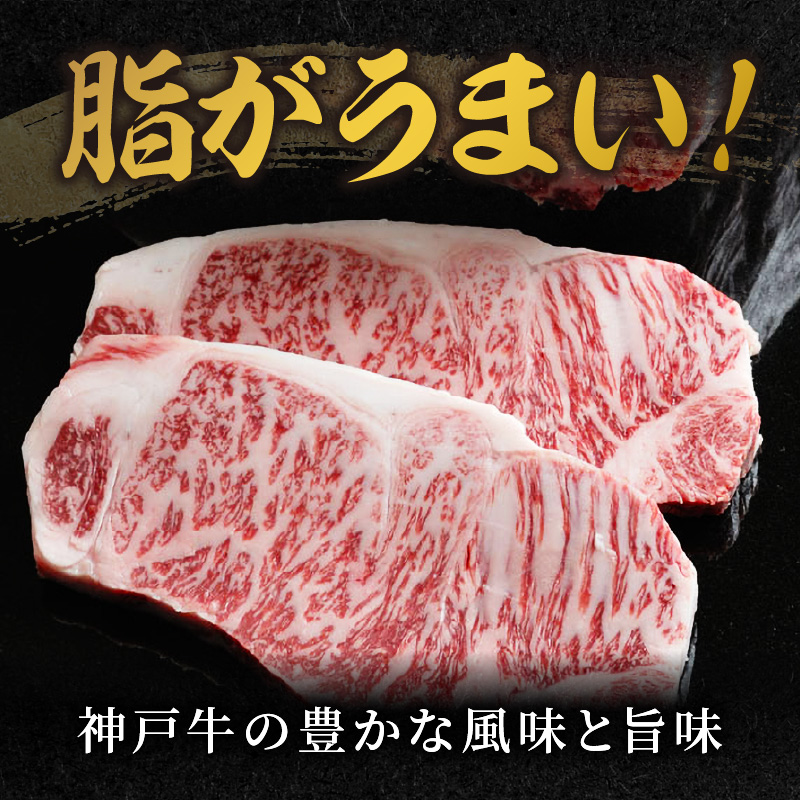 神戸牛サーロインステーキ(200g×3枚)《 肉 牛肉 牛 神戸牛 国産牛 サーロイン ステーキ 》【2407A00117】