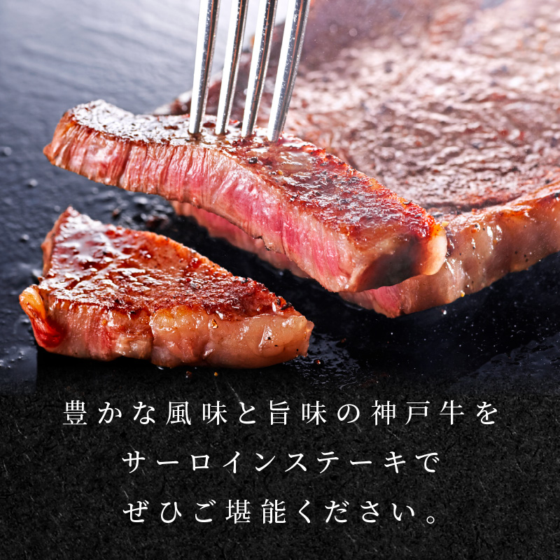 神戸牛サーロインステーキ(200g×3枚)《 肉 牛肉 牛 神戸牛 国産牛 サーロイン ステーキ 》【2407A00117】