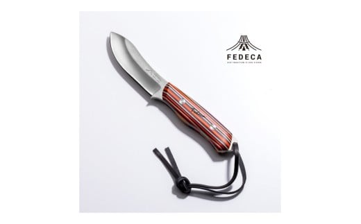 【FEDECA】 ブッシュクラフトナイフ マルチカラー 001076