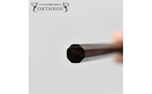 漆黒の盛付用箸 オルトロスブラック 180