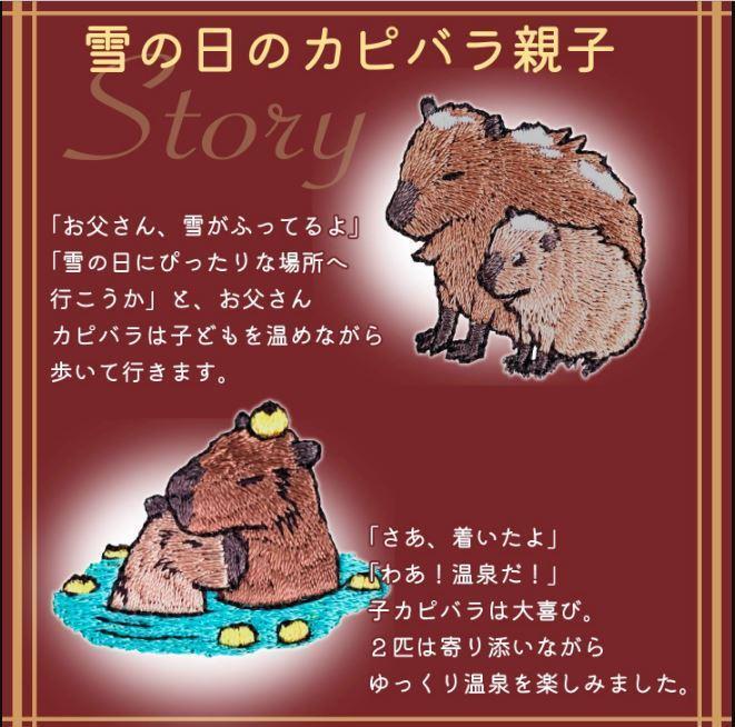 おはなし靴下 ギフトボックス カピバラ キッズ ピンク