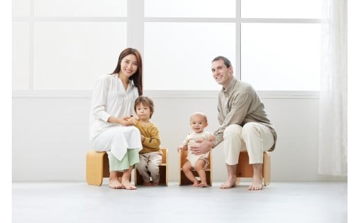 HOPPL（ホップル） 【アウトレット】 コロコロチェア＆デスク3点セット(デスク1台、チェア2脚)（ナチュラル）