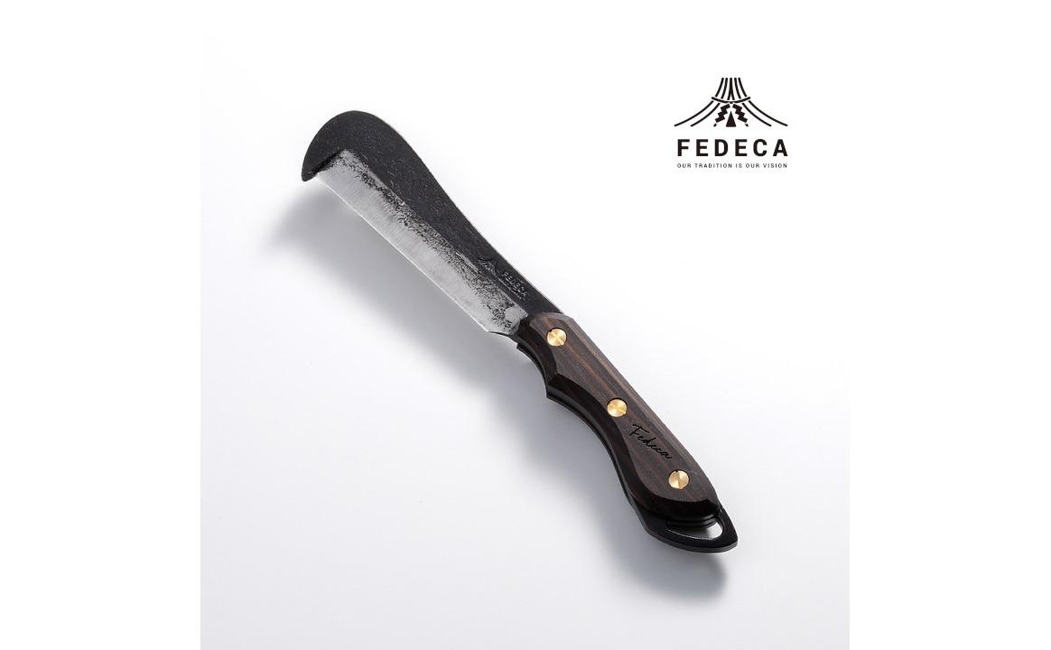 【FEDECA】鍛造バトニング鉈 プレーン黒檀 001228