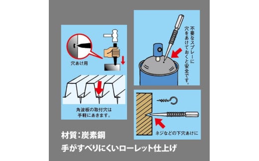 【神沢鉄工】K-503 スーパーポンチ特大 K-802-2 ドリルガイドDX13mm チャック付セット