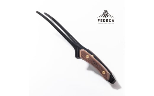 【FEDECA】CLEVER TONG プレーンブラウン 001106