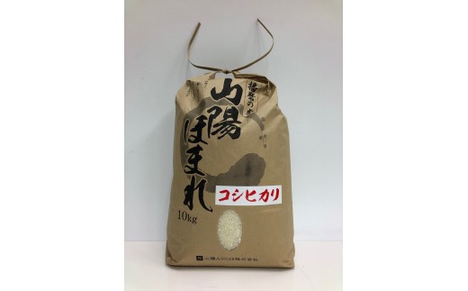 【定期便】兵庫県播磨産「山陽ほまれ　コシヒカリ」または「山陽ほまれ　ヒノヒカリ」10kg 「6回お届け（偶数月発送）」