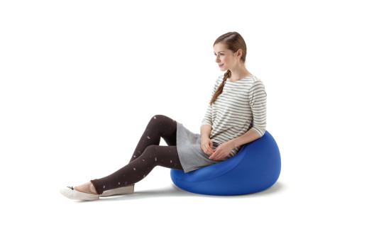 MOGU フィットチェア（本体＋カバー） レッド