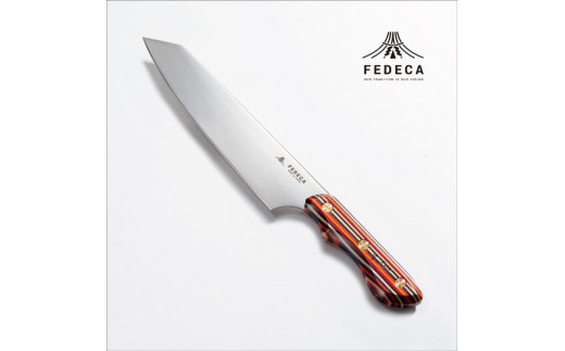 【FEDECA】三徳包丁 大 マルチカラー 001119
