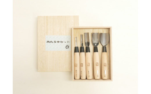 レザークラフト 角丸 5本組