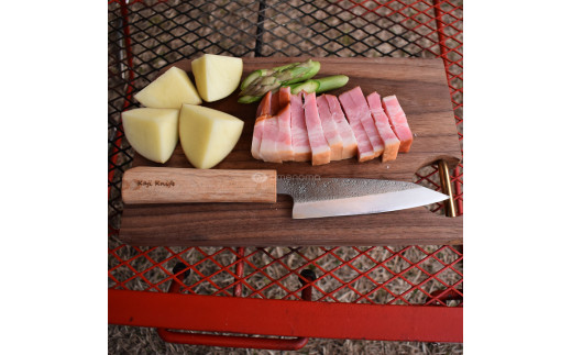 Kaji knife Petty 120 譛ャ髱ゥ繧ア繝シ繧ケ莉
