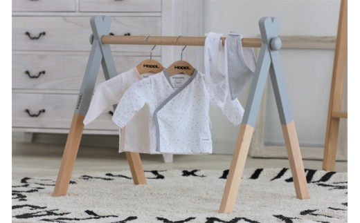 HOPPL（ホップル） amimals ベビージムセット ホワイト／マスコット