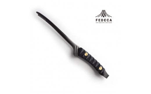 【FEDECA】CLEVER TONG リップルブラック　000945