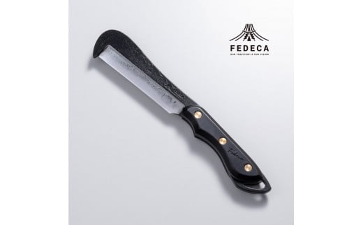 【FEDECA】鍛造バトニング鉈 プレーンブラック 000948