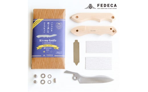 【FEDECA】【難易度★☆☆】IT'S MY KNIFE FOLDING EASY ステンレス 000822