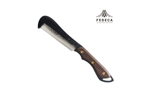 【FEDECA】鍛造バトニング鉈 プレーンブラウン 000924