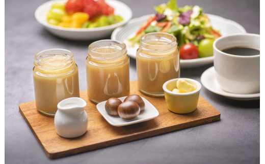 甘栗ジャム３種と山田錦のジャム　ジャム４個セット