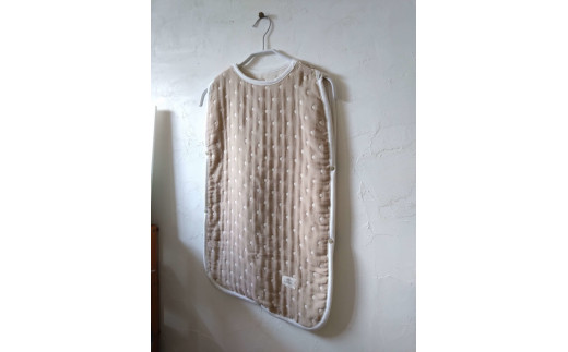 ハンドメイドの国産６重織ガーゼのスリーパー