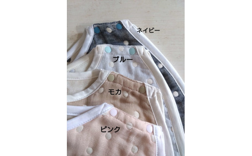 ハンドメイドの国産６重織ガーゼのスリーパー