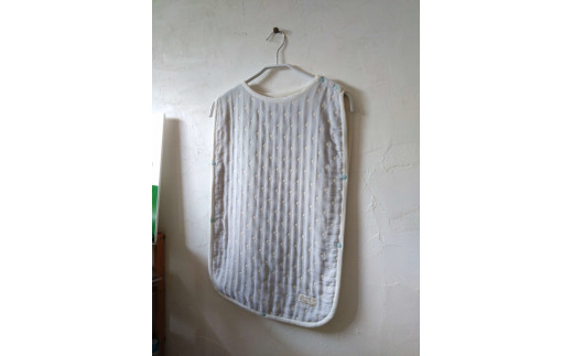 ハンドメイドの国産６重織ガーゼのスリーパー