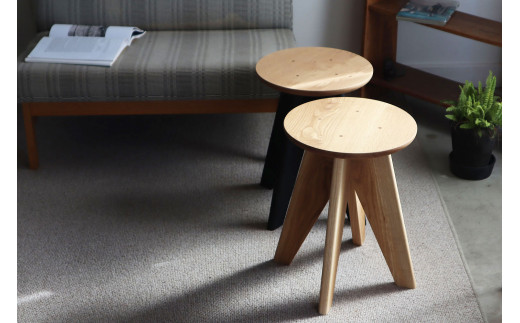 F.B.Fスツール/サイドテーブル オーク