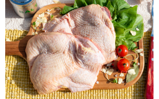 【三木市×多可町】ハーブセットと播州百日どり 冷凍もも肉・むね肉セット1.2kg