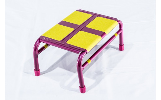 車乗降用踏み台　ステップバイステップ（ピンク）