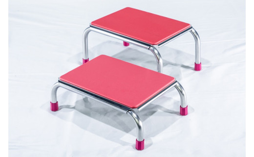 ガッチリ踏み台20cm　ピンク