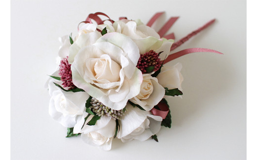 フラワーアレンジメントブーケ パンナコッタ