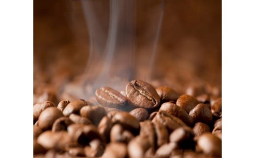 自家焙煎珈琲豆1kg（豆のまま）&caramelチーズケーキ【北海道・沖縄・離島　配送不可】