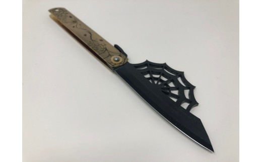 肥後守　アラネア　ブラックゴールド