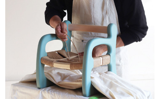 ファニファニの赤ちゃん椅子　ami‐アミ（ホワイト）