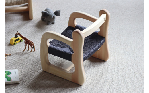 ファニファニの赤ちゃん椅子ami　特別仕様　座面ブラック