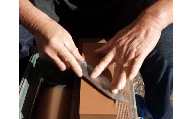 包丁研ぎサービス　出刃包丁・柳刃（刺身）包丁及び薄刃包丁3本の組み合わせ