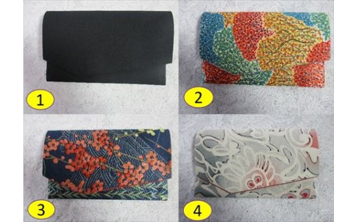 【思いやり型返礼品】手作り慶弔正絹袱紗2点セット（喪袱紗1点+祝い用袱紗1点）