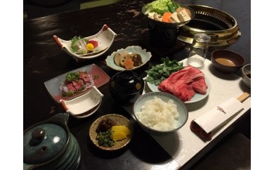 佳豊の牛肉懐石ペアチケット