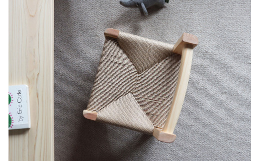 ファニファニの国産ヒノキ　子供イスと机　sol&will