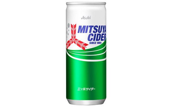 No.387 三ツ矢サイダー缶250ml 60本（30本入×2ケース）