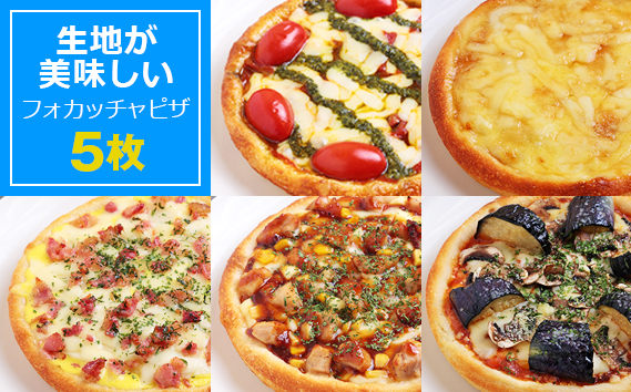 No.308 PIZZA PORT こだわり冷凍ピザ5枚セット