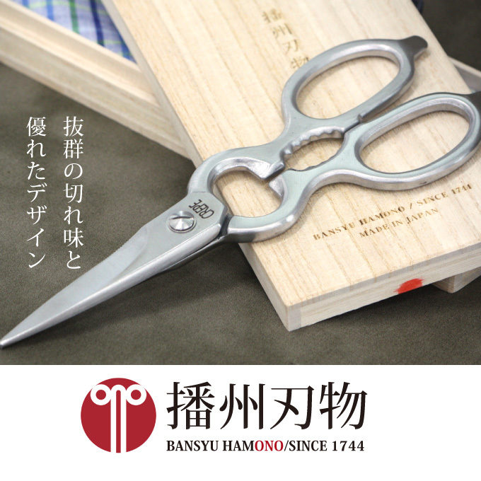 小野鉄 生花鋏 池の坊型 165mm クロームメッキ 雑貨 日用品 植物 ハサミ はさみ 