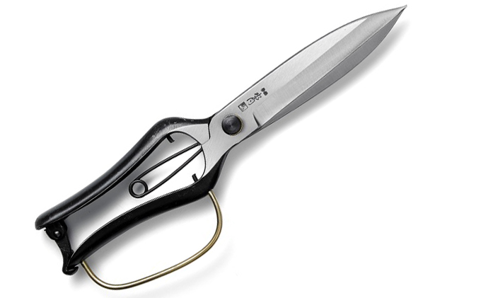 片手刈込鋏　両刃　270mm　リング付 園芸 ハサミ