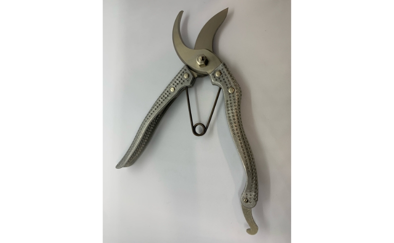 オノテツ 剪定鋏 最高級本職用 200mm 三日月型 アルミ柄 ガーデニング　農業　除草 