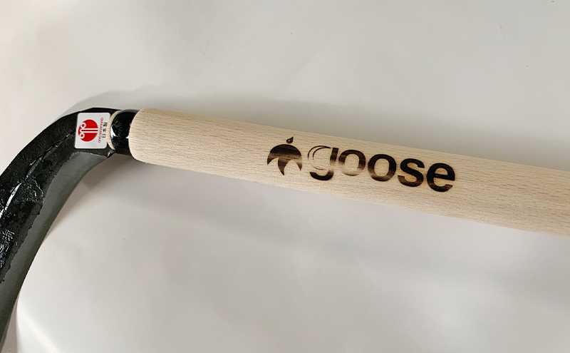草刈り鎌 両刃 150mm goose ガーデニング 農業 稲刈り 除草 