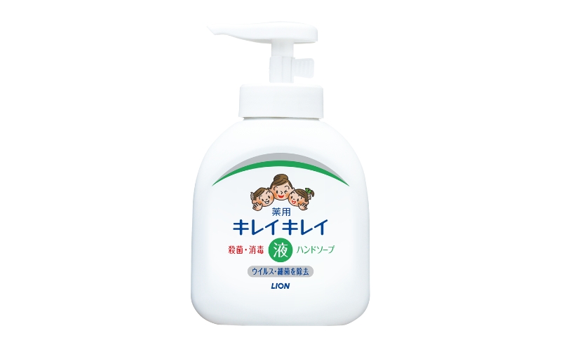 ハンドソープ キレイキレイ 薬用 液体ハンドソープ 本体 250ml×2本, 詰め替え 大型800ml×6本 薬用ハンドソープ 日用品 消耗品 大容量 いい香り LION ライオン 液体石鹸 石鹸 兵庫 兵庫県 小野市