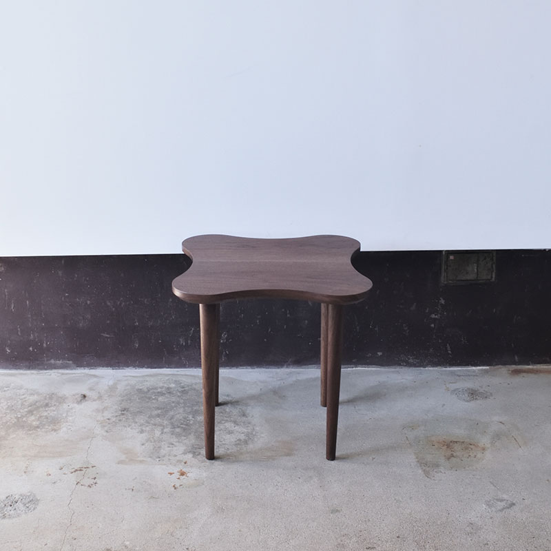 サイドテーブル　02　ウォールナット　インテリア 家具 木製 デザイン オリジナル 兵庫県 小野市